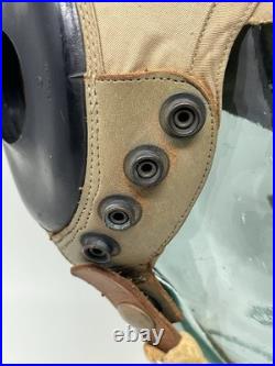 WW2 US Army Air Force Aircraft TYPE AN-H-15 FLIGHT HELMET Liner Great Shape