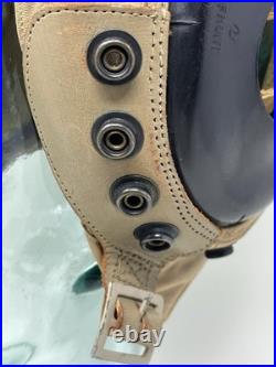 WW2 US Army Air Force Aircraft TYPE AN-H-15 FLIGHT HELMET Liner Great Shape