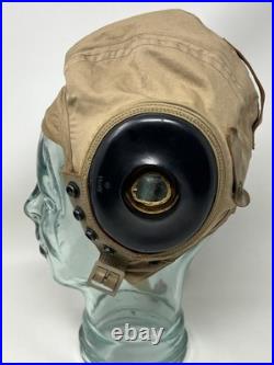 WW2 US Army Air Force Aircraft TYPE AN-H-15 FLIGHT HELMET Liner Great Shape