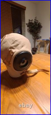 WW2 US Army Air Force Aircraft TYPE AN-H-15 FLIGHT HELMET NICE