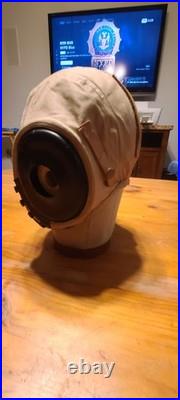 WW2 US Army Air Force Aircraft TYPE AN-H-15 FLIGHT HELMET NICE