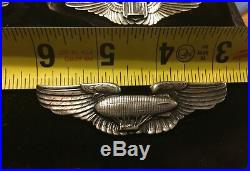 WW2 US Army Air Force Airship Pilot badge by Pasquali Co