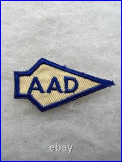 WW2 US Army Air Force Alaska Air Depot Patch Twill Scarce BB482