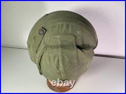WW2 US Army Air Force Bomb Crew M4A2 Flak Helmet Original