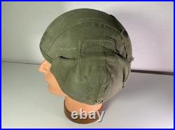 WW2 US Army Air Force Bomb Crew M4A2 Flak Helmet Original