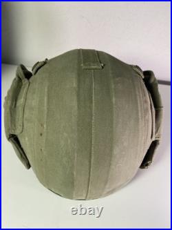 WW2 US Army Air Force Bomb Crew M4A2 Flak Helmet Original