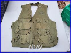 WW2 US Army Air Force C-1 Survival Vest MFG Lite Manufacturing Co. Unisize