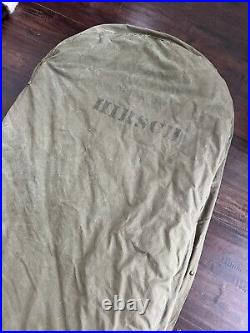 WW2 US Army Air Force Down Artic Sleeping Bag Down Filled American Pad Co. Rare