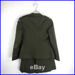 WW2 US Army Air Force Flight Nurse Uniform Jacket Skirt Cap LT WWII Named