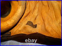 WW2 US Army Air Force Flight or Tank Leather Helmet