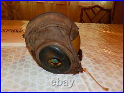 WW2 US Army Air Force Flight or Tank Leather Helmet