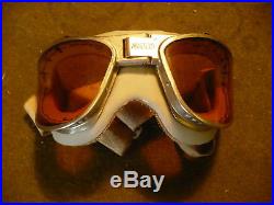 WW2 US Army Air Force Flying Helmet Type A-8 With Type B-7 Goggles