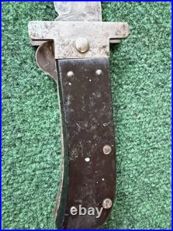 WW2 US Army Air Force Folding Machete Survival Tool USAAF CATTARAUGUS