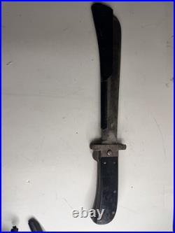 WW2 US Army Air Force Folding Machete Survival Tool USAAF CATTARAUGUS USA