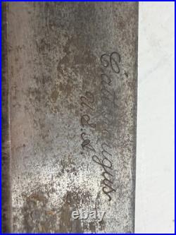 WW2 US Army Air Force Folding Machete Survival Tool USAAF CATTARAUGUS USA