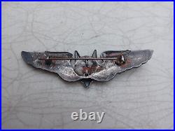 WW2 US Army Air Force Gunner Pilot Wings Full Size JR Gaunt Sterling