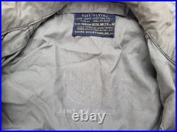 WW2 US Army Air Force K-1 Very Light Flight Suit Size 38-40 MFG Davis Sportswear