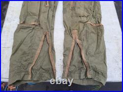 WW2 US Army Air Force K-1 Very Light Flight Suit Size 38-40 MFG Davis Sportswear