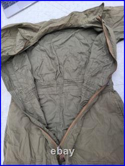 WW2 US Army Air Force K-1 Very Light Flight Suit Size 38-40 MFG Davis Sportswear