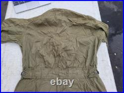 WW2 US Army Air Force K-1 Very Light Flight Suit Size 38-40 MFG Davis Sportswear