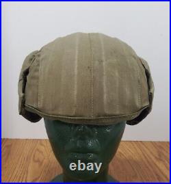 WW2 US Army Air Force M4A2 Green Flak Gunner Helmet MFG Industrial Canvas Prod