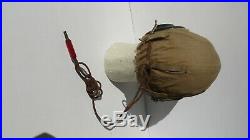 WW2 US Army Air Force Military AN-H-15 Flight Helmet LARGE Wired