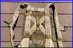 WW2 US Army Air Force Military AN6510-1 Seat Parachute Field Gear Equipment