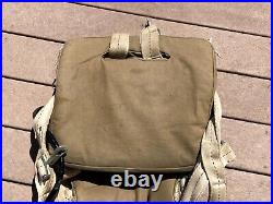 WW2 US Army Air Force Military AN6510-1 Seat Parachute Field Gear Equipment