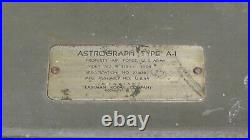 WW2 US Army Air Force Military Astrograph Type A-1 With Case Navigational Instrum