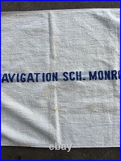 WW2 US Army Air Force Navigation School Monroe LA Towel Scarce P80