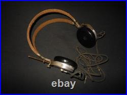 WW2 US Army Air Force Navy MATCHED TONE RADIO HEADSET VET ESTATE NICE