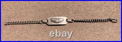 WW2 US Army Air Force Pilot Sweetheart ID Name Identification Bracelet Sterling