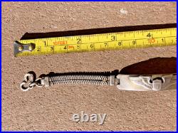 WW2 US Army Air Force Pilot Sweetheart ID Name Identification Bracelet Sterling