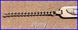 WW2 US Army Air Force Pilot Sweetheart ID Name Identification Bracelet Sterling
