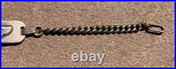 WW2 US Army Air Force Pilot Sweetheart ID Name Identification Bracelet Sterling
