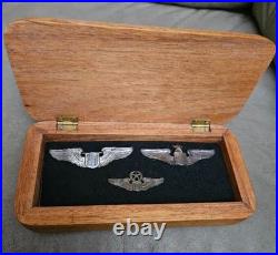 WW2 US Army Air Force Pilot Wing Senior Pilot Wings Command Pilot Wings