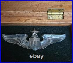 WW2 US Army Air Force Pilot Wing Senior Pilot Wings Command Pilot Wings