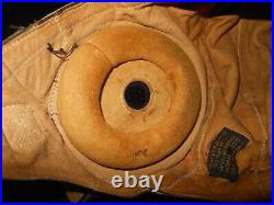 WW2 US Army Air Force TYPE A-11 FLIGHT HELMET & EARHONES SUPERB