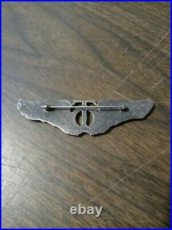 WW2 US Army Air Force Technical Observer Wings 3 Rare Snow Flake Pattern