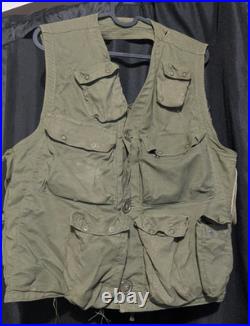 WW2 US Army Air Force Type C-1 Emergency Sustenance Vest Holster Insignia Pocket