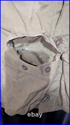 WW2 US Army Air Force Type C-1 Emergency Sustenance Vest Holster Insignia Pocket
