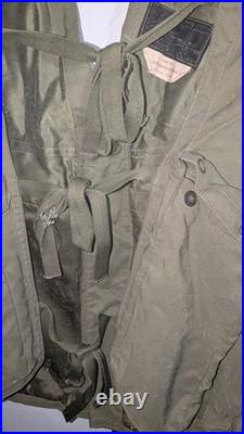 WW2 US Army Air Force Type C-1 Emergency Sustenance Vest Holster Insignia Pocket