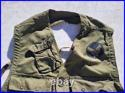 WW2 US Army Air Force Type C-1 Survival Vest Unisize MFG Sears, Roebuck & Co