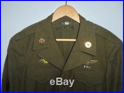 WW2 US Army Air Force USAAF 9th Air Force Aircrew Ike Jacket