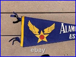 WW2 US Army Air Force USAAF Alamogordo New Mexico Base Felt Pennant