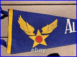 WW2 US Army Air Force USAAF Alamogordo New Mexico Base Felt Pennant