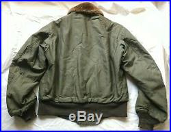 WW2 US Army Air Force issue B-15 flight jacket Rough Wear size 38