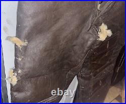 WW2 US Army Air Forces 1941-47 Fleece/Leather Bomber Pants Size 40 WWII Flying