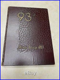WW2 US Army Air Forces 93rd Bomb Group Unit History