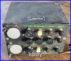 WW2 US Army Air Forces Autopilot Amplifier Case Oscilloscope Electronics Project